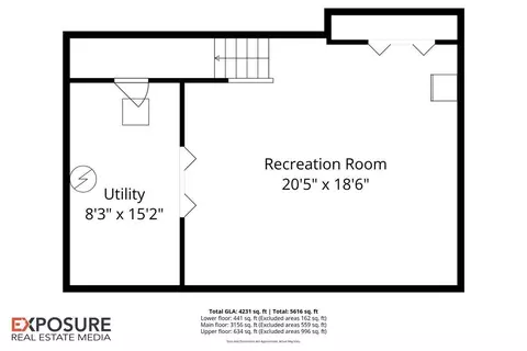 Floorplan - 50 W Hazel Dell Ln, Springfield, IL 62703 photo 2 of 4