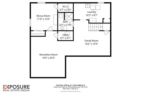 Floorplan - 12 N Oxford Rd, Springfield, IL 62702 photo 1 of 2