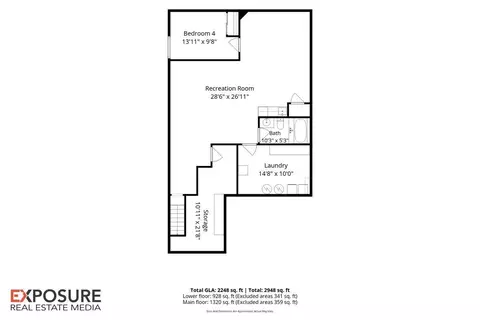 Floorplan - 2613 Tahoe Dr, Springfield, IL 62707 photo 2 of 4