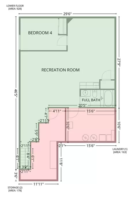 Floorplan - 2613 Tahoe Dr, Springfield, IL 62707 photo 4 of 4