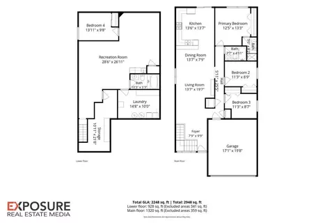 Floorplan - 2613 Tahoe Dr, Springfield, IL 62707 photo 1 of 4