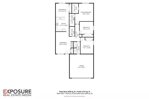 Floorplan - 418 E Spruce St, Chatham, IL 62629 photo 1 of 1