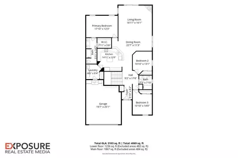 Floorplan - 512 E Spruce St, Chatham, IL 62629 photo 3 of 3