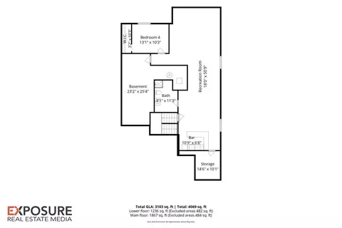Floorplan - 512 E Spruce St, Chatham, IL 62629 photo 2 of 3