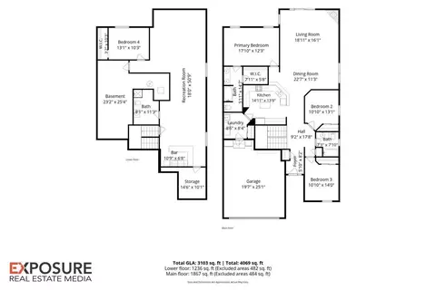 Floorplan - 512 E Spruce St, Chatham, IL 62629 photo 1 of 3