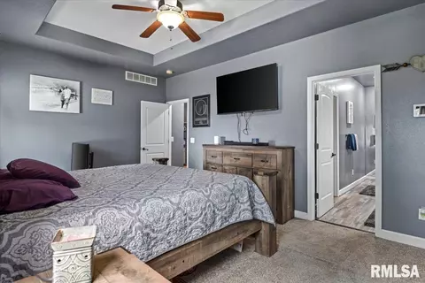 Bedroom - 512 E Spruce St, Chatham, IL 62629 photo 2 of 6