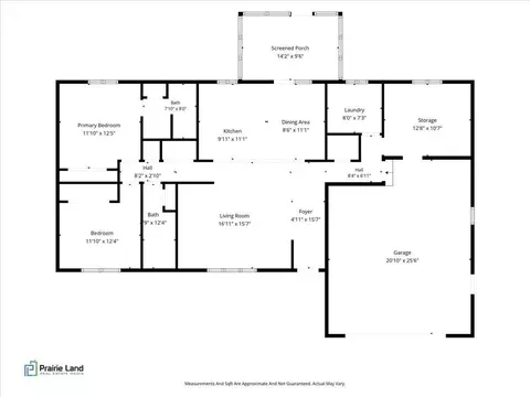 Floorplan - 18 Macbride Rd, Springfield, IL 62712 photo 1 of 1