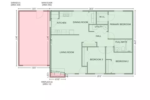 Floorplan - 4105 Mccormick Dr, Springfield, IL 62707 photo 2 of 2