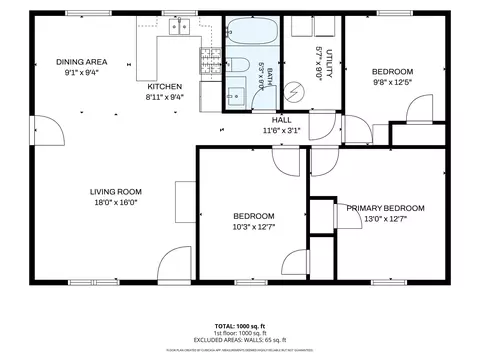 Floorplan - 602 E 10th St, Delavan, IL 61734 photo 1 of 1