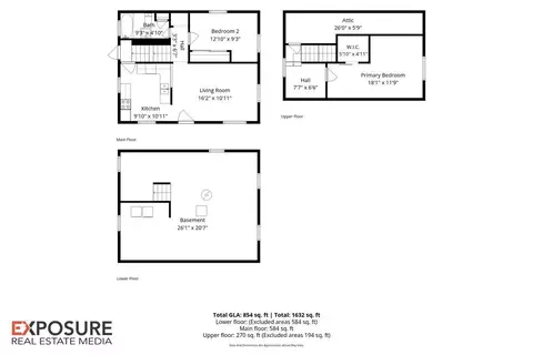 Floorplan - 3516 Sherman St, Springfield, IL 62703 photo 1 of 1