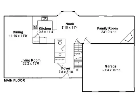 Floorplan - 2601 Interlacken Rd, Springfield, IL 62704 photo 1 of 3