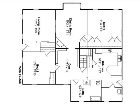 Floorplan - 1015 W Washington St, Springfield, IL 62702 photo 1 of 2