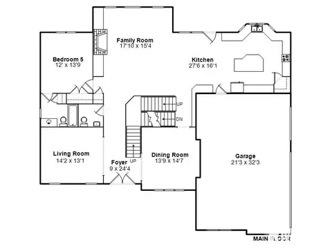 Floorplan - 4809 Bears Paw Ct, Springfield, IL 62711 photo 1 of 3