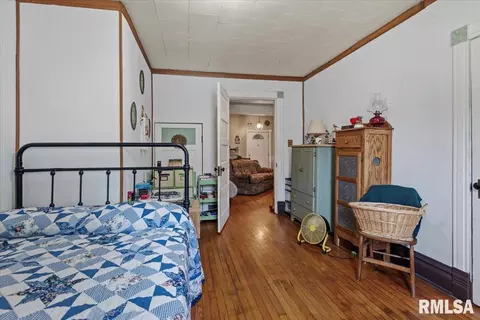 Bedroom - 404 N Ewing St, Tallula, IL 62688 photo 2 of 9