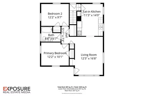 Floorplan - 1713 Holmes Ave, Springfield, IL 62704 photo 2 of 2