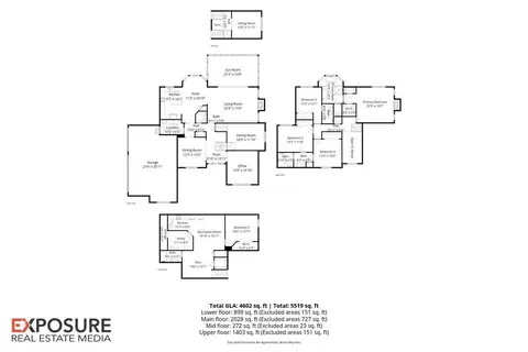 Floorplan - 2517 Dickens Dr, Springfield, IL 62711 photo 1 of 5
