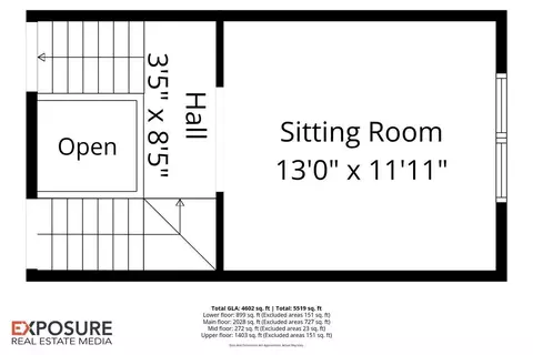 Floorplan - 2517 Dickens Dr, Springfield, IL 62711 photo 4 of 5