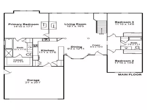 Floorplan - 2450 Old Beardstown Rd, Springfield, IL 62702 photo 1 of 2