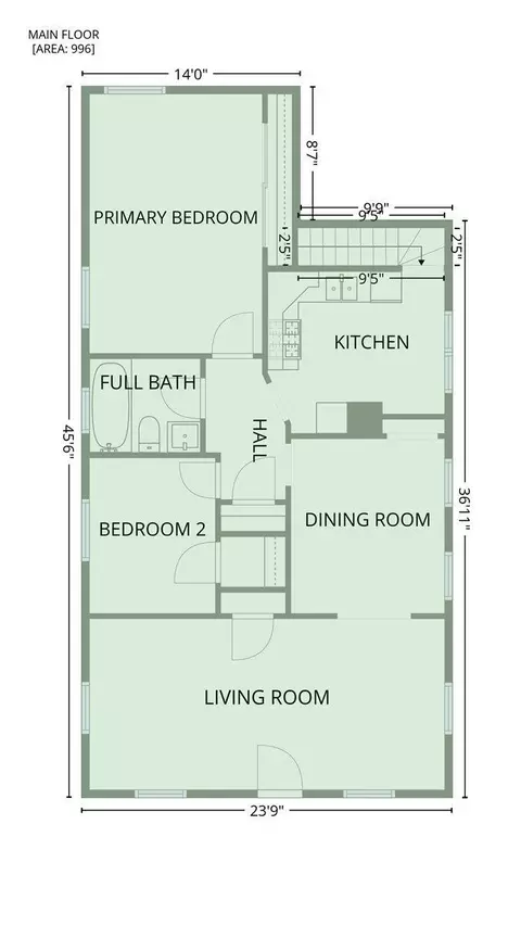 Floorplan - 517 S Feldkamp Ave, Springfield, IL 62704 photo 5 of 5