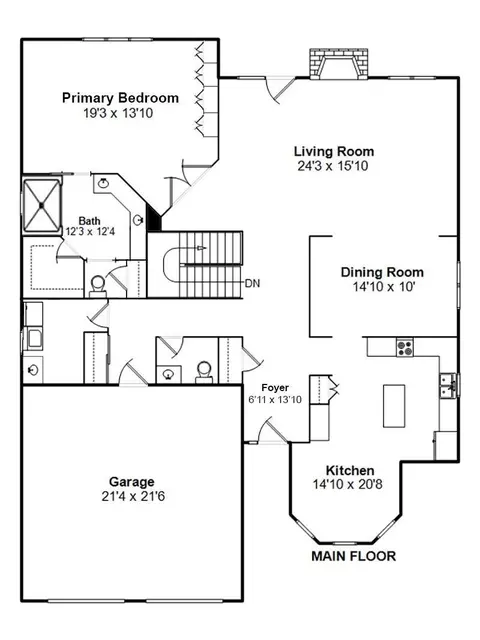 Floorplan - 2120 Timbercrest Ct, Springfield, IL 62702 photo 2 of 2