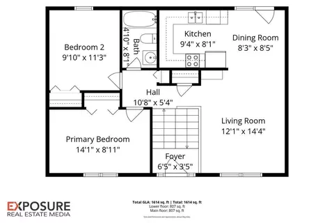 Floorplan - 3028 Sutherland Rd, Springfield, IL 62702 photo 3 of 5