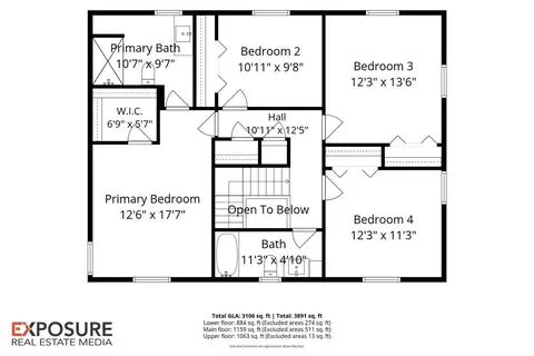 Floorplan - 408 Golf Rd, Springfield, IL 62704 photo 4 of 4
