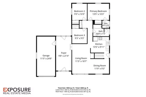 Floorplan - 12 Wenzel Ln, Springfield, IL 62702 photo 3 of 5