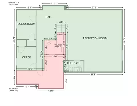 Floorplan - 2725 Wordsworth Dr, Springfield, IL 62711 photo 4 of 5