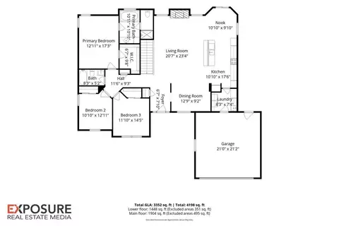 Floorplan - 2725 Wordsworth Dr, Springfield, IL 62711 photo 3 of 5