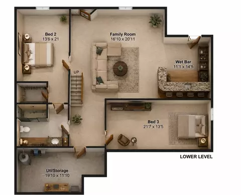Floorplan - 1830 Cherry Rd, Springfield, IL 62704 photo 2 of 2