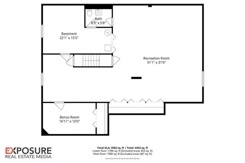 Floorplan - 3908 Greenfield Dr, Springfield, IL 62704 photo 2 of 5