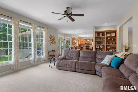 Living - 1904 Grist Mill Dr, Springfield, IL 62711 photo 2 of 2