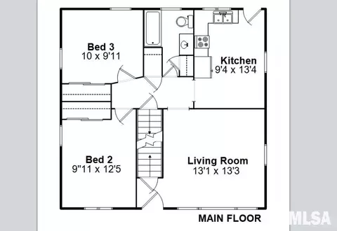 Floorplan - 3235 S 3rd St, Springfield, IL 62703 photo 2 of 3