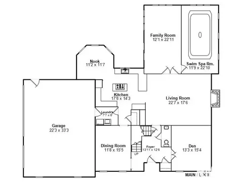 Floorplan - 401 Colbrook Dr, Springfield, IL 62702 photo 1 of 3