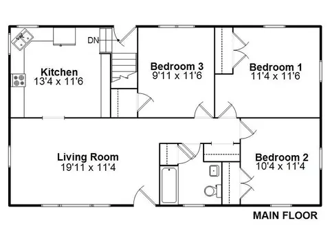Floorplan - 2333 Queensway Rd, Springfield, IL 62703 photo 1 of 2