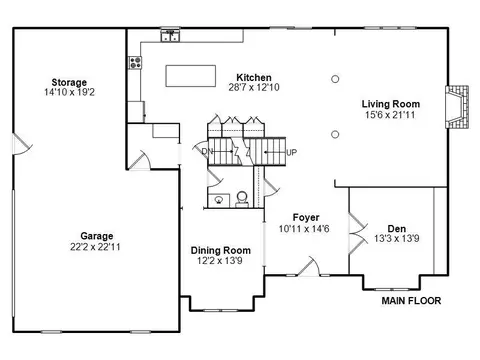 Floorplan - 2721 Dickens Dr, Springfield, IL 62711 photo 1 of 3