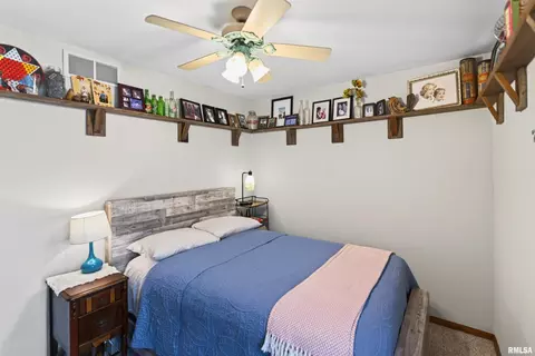 Bedroom - 1885 Central Point Rd, Cantrall, IL 62625 photo 5 of 6