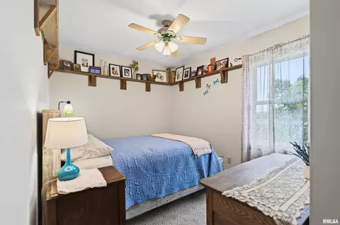 Bedroom - 1885 Central Point Rd, Cantrall, IL 62625 photo 4 of 6
