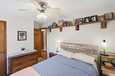 Bedroom - 1885 Central Point Rd, Cantrall, IL 62625 photo 6 of 6
