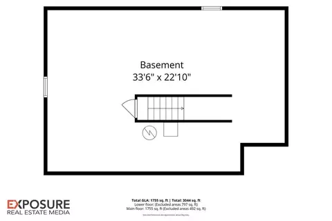 Floorplan - 3313 Branchwood Dr, Springfield, IL 62704 photo 2 of 5
