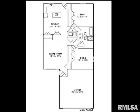 Floorplan - 3013 Cameron Dr, Springfield, IL 62704 photo 1 of 1