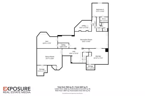 Floorplan - 5405 Reserve Blvd, Springfield, IL 62711 photo 1 of 2