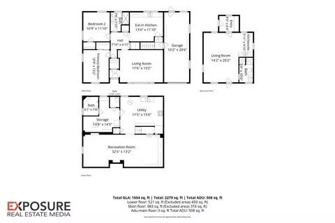 Floorplan - 229 N Milton Ave, Springfield, IL 62702 photo 1 of 4