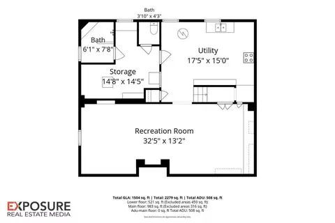 Floorplan - 229 N Milton Ave, Springfield, IL 62702 photo 2 of 4
