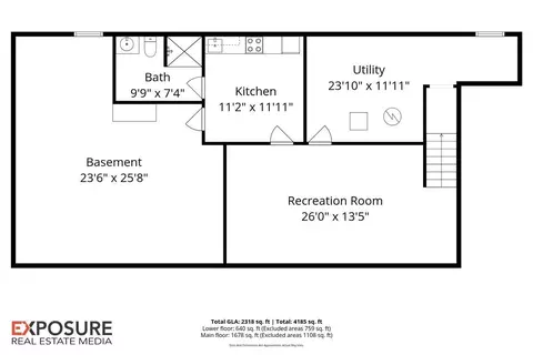 Floorplan - 309 Five Forks Dr, Springfield, IL 62711 photo 2 of 5
