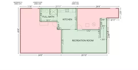 Floorplan - 309 Five Forks Dr, Springfield, IL 62711 photo 4 of 5