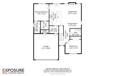 Floorplan - 505 Main St, Rochester, IL 62563 photo 1 of 2