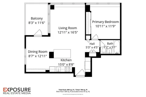 Floorplan - 718 S 7th St, Springfield, IL 62703 photo 1 of 1