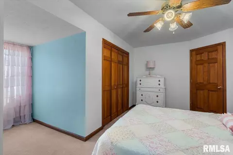 Bedroom - 15 Spring St, Riverton, IL 62561 photo 6 of 9