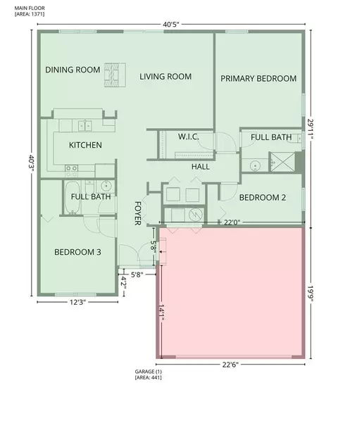 Floorplan - 2919 S Meadowbrook Rd, Springfield, IL 62711 photo 2 of 2